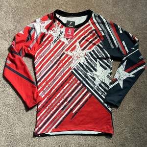 New Reusch Goalkeeper Jersey - Stars & Stripes- Long Sleeve Soccer Shirt Size M